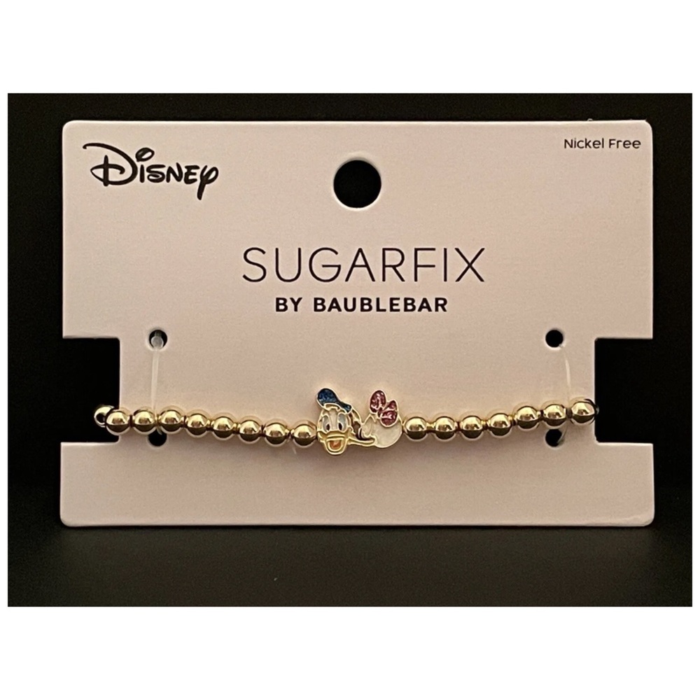 Disney Sugarfix By Baublebar Donald & Daisy Duck Stretch Bracelet